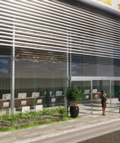 kiến trúc Phối cảnh 3D UBND Huyện Lăk